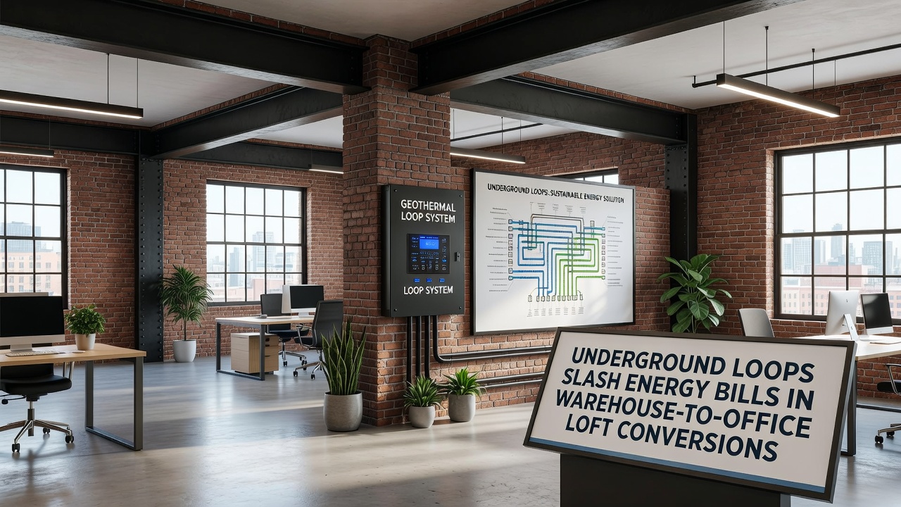 Geothermal Underground Systems Cut Operational Costs in Adaptive Building Reuse